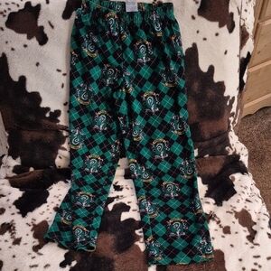 Warner Bros. Kids Green and Black Pajama Bottoms
